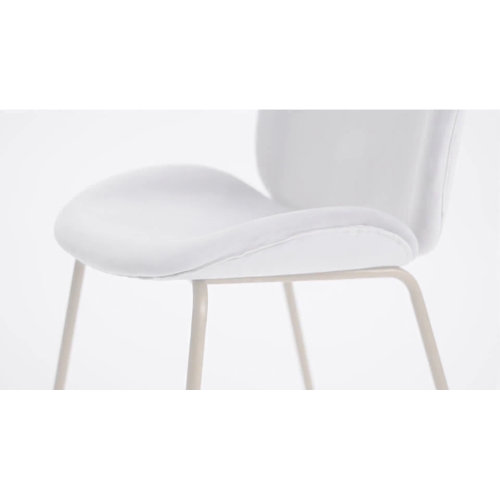 CosmoLiving by Cosmopolitan Astor Velvet Side Chair & Reviews Wayfair